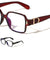 Glitter Temple Accent Fashion Butterfly Blue Light Blocking Wholesale Eyewear