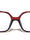 Glitter Temple Accent Fashion Butterfly Blue Light Blocking Wholesale Eyewear