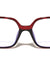 Glitter Temple Accent Fashion Butterfly Blue Light Blocking Wholesale Eyewear