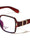 Glitter Temple Accent Fashion Butterfly Blue Light Blocking Wholesale Eyewear