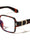 Glitter Temple Accent Fashion Butterfly Blue Light Blocking Wholesale Eyewear