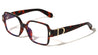 Glitter Temple Accent Fashion Butterfly Blue Light Blocking Wholesale Eyewear