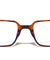 Two Dot Temple Accent Rectangle Blue Light Blocking Wholesale Eyewear