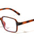 Two Dot Temple Accent Rectangle Blue Light Blocking Wholesale Eyewear