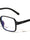Two Dot Temple Accent Rectangle Blue Light Blocking Wholesale Eyewear