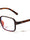 Two Dot Temple Accent Rectangle Blue Light Blocking Wholesale Eyewear