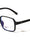 Two Dot Temple Accent Rectangle Blue Light Blocking Wholesale Eyewear