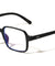 Two Dot Temple Accent Rectangle Blue Light Blocking Wholesale Eyewear