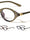 Two Bracket Temple Accent Retro Cat Eye Blue Light Blocking Wholesale Eyewear