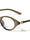 Two Bracket Temple Accent Retro Cat Eye Blue Light Blocking Wholesale Eyewear