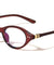 Two Bracket Temple Accent Retro Cat Eye Blue Light Blocking Wholesale Eyewear