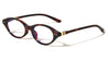 Two Bracket Temple Accent Retro Cat Eye Blue Light Blocking Wholesale Eyewear