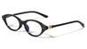 Two Bracket Temple Accent Retro Cat Eye Blue Light Blocking Wholesale Eyewear