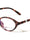 Pearl Temple Accent Retro Oval Blue Light Blocking Wholesale Eyewear