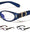 Glitter Temple Accent Oval Cat Eye Blue Light Blocking Wholesale Eyewear