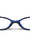 Glitter Temple Accent Oval Cat Eye Blue Light Blocking Wholesale Eyewear