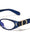 Glitter Temple Accent Oval Cat Eye Blue Light Blocking Wholesale Eyewear