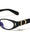 Glitter Temple Accent Oval Cat Eye Blue Light Blocking Wholesale Eyewear
