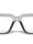 Art Deco Temple Bar Accent Square Blue Light Blocking Wholesale Eyewear