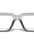 Art Deco Temple Bar Accent Square Blue Light Blocking Wholesale Eyewear