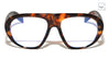 Solid Frame Oval Aviators Blue Light Blocking Wholesale Eyewear