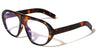 Solid Frame Oval Aviators Blue Light Blocking Wholesale Eyewear