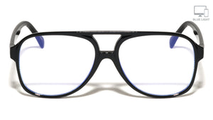 Retro Tear Shape Lens Aviators Blue Light Blocking Wholesale Eyewear