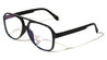 Retro Tear Shape Lens Aviators Blue Light Blocking Wholesale Eyewear