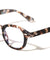 Rectangle Stud Accent Retro Round Blue Light Blocking Wholesale Eyewear