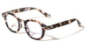 Rectangle Stud Accent Retro Round Blue Light Blocking Wholesale Eyewear
