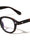 Rectangle Stud Accent Retro Round Blue Light Blocking Wholesale Eyewear