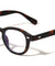 Rectangle Stud Accent Retro Round Blue Light Blocking Wholesale Eyewear