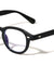 Rectangle Stud Accent Retro Round Blue Light Blocking Wholesale Eyewear