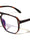 Two Dot Stud Accent Squared Aviators Blue Light Blocking Wholesale Eyewear