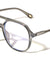 Teardrop Hole Modern Aviators Blue Light Blocking Wholesale Eyewear
