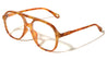 Teardrop Hole Modern Aviators Blue Light Blocking Wholesale Eyewear