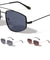 Modern Slim Frame Geometric Aviators Wholesale Sunglasses