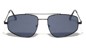 Modern Slim Frame Geometric Aviators Wholesale Sunglasses