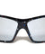 Ink Splatter Print Color Mirror Rectangle Sports Wholesale Sunglasses