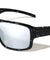Ink Splatter Print Color Mirror Square Sports Wholesale Sunglasses