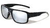 Ink Splatter Print Color Mirror Square Sports Wholesale Sunglasses