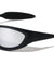 Futuristic Rubber Ears Wide Oval Wrap Around Wholesale Sunglasses
