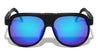Color Mirror Flip-up Frame Adjustable Temple Aviators Wholesale Sunglasses