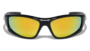 Wide Wrap Around Oval Lens Sports Wholesale Sunglasses