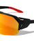 Color Mirror Semi-Rimless Side Wing Shield Sports Wholesale Sunglasses