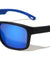Color Mirror Rubber Grip Temple Square Sports Wholesale Sunglasses