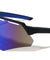 Geometric Semi-Rimless Shield Lens Sports Wholesale Sunglasses