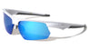 Light Weight Semi Rimless Color Mirror Lens Sports Wholesale Sunglasses