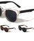 Carbon Fiber Temple Pattern Classic Square Wholesale Sunglasses