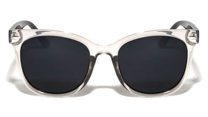 Carbon Fiber Temple Pattern Classic Square Wholesale Sunglasses